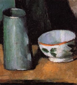 Still Life, Bowl and Milk Jug