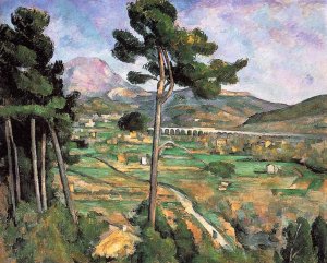 Landscape With Viaduct   Mont Sainte Victoire