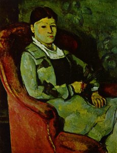 Portrait Of Madame Cezanne