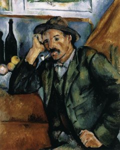 Man Smoking a Pipe