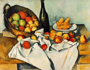 Still Life with Basket of Apples