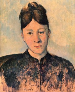 Portrait of Mme Cézanne