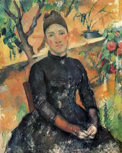 Madame Cezanne Leaning On Her Elbow