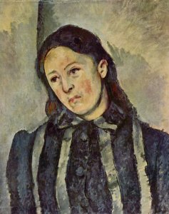 Madame Cezanne Leaning On Her Elbow