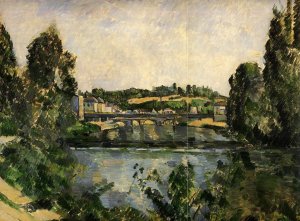 The Bridge And Waterfall At Pontoise