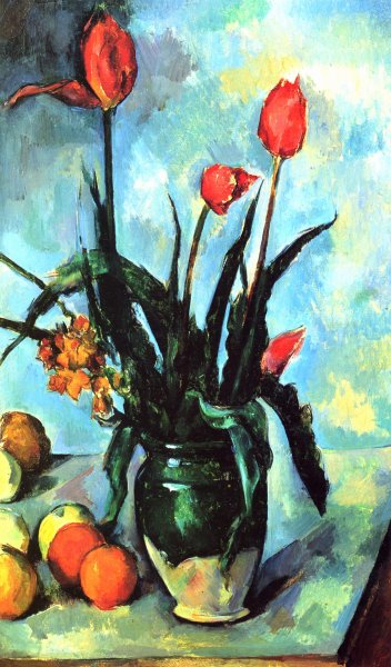 Tulips In A Vase