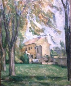 Farmhouse and Chestnut Trees at Jas de Bouffan