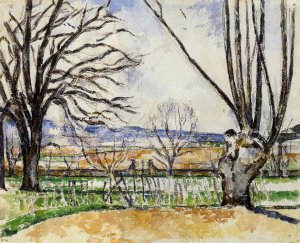 The Trees Of Jas De Bouffan In Spring